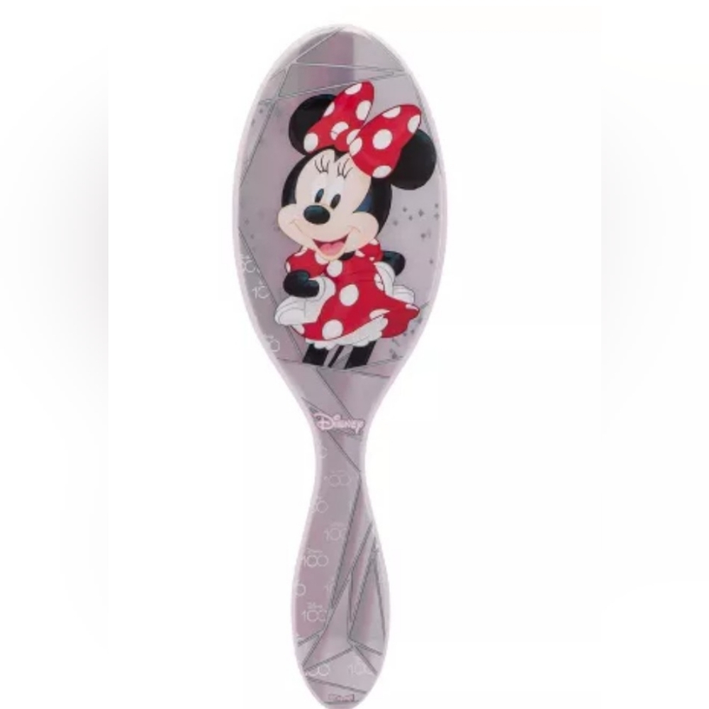 Minnie Mouse Disney 100 Wet Brush Original Detangler Hairbrush New Limited - Picture 3 of 10